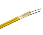 MSS Fibre 2 Core Singlemode Duplex Cord Yellow LSZH Jacketed Cable